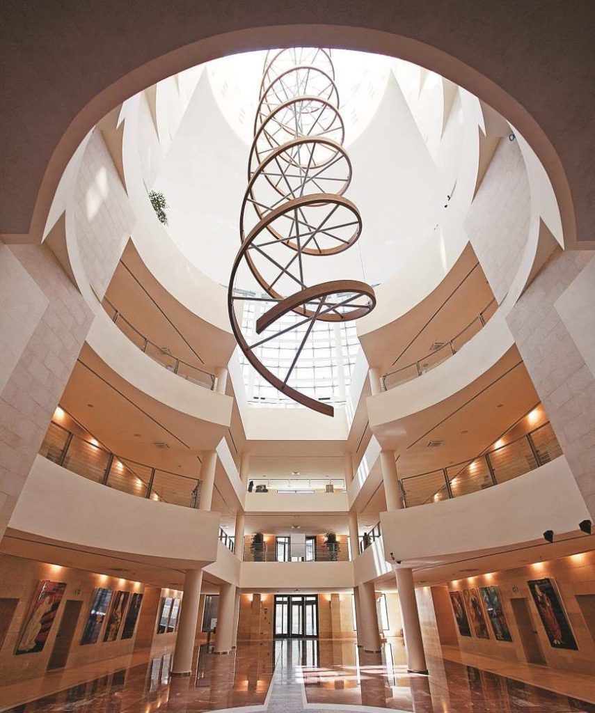 Architecture of San Raffaele University DNA Helix